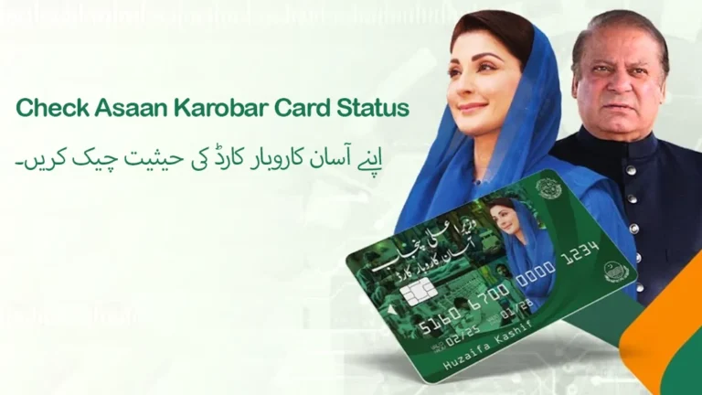 How to Check Asaan Karobar Card Application Status and Issues 4 Check asaan karobar card Application status