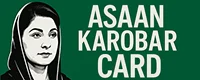 asaan karobar card logo